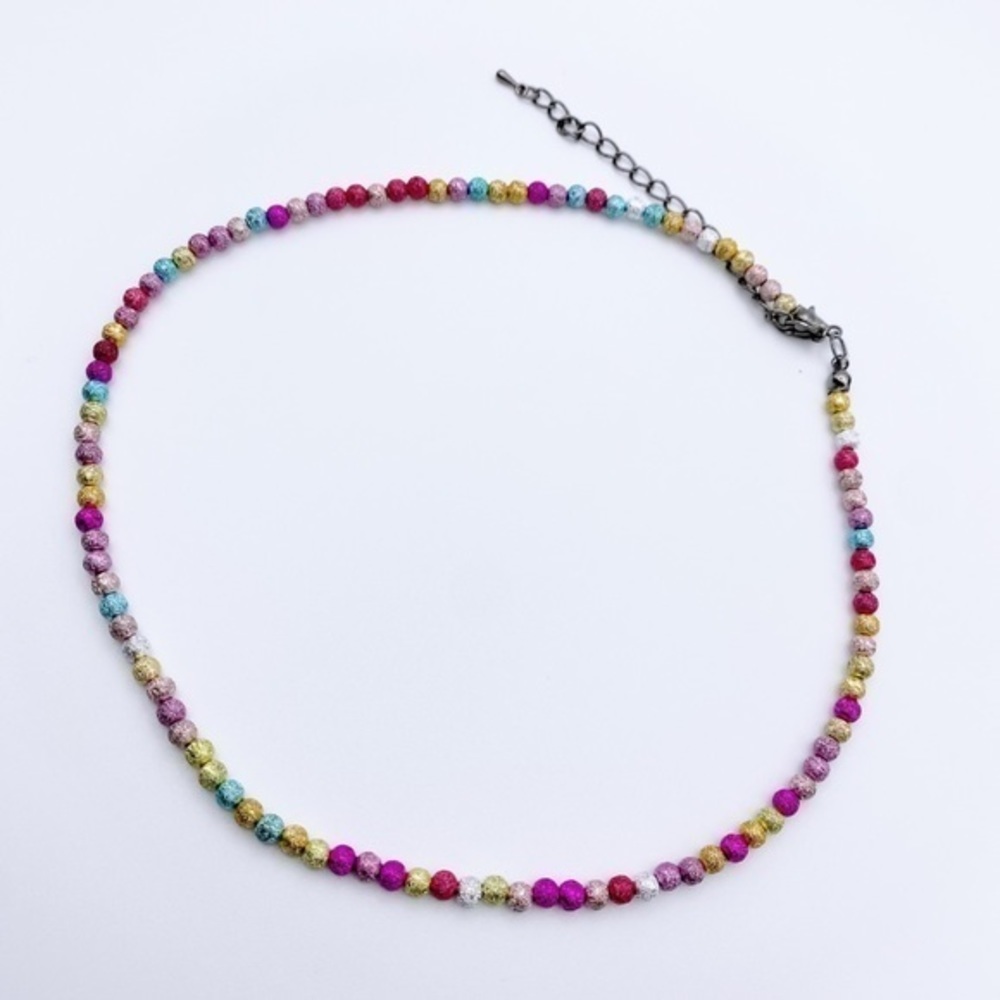 Foil beads Choker